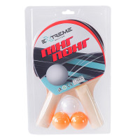 Теннис настольный арт. TT24195, 2 ракетки, 3 мячика в слюде толщина 5 мм